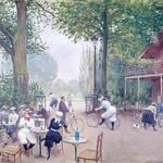 chalet du cycle au bois de Boulogne(Jean Béraud)