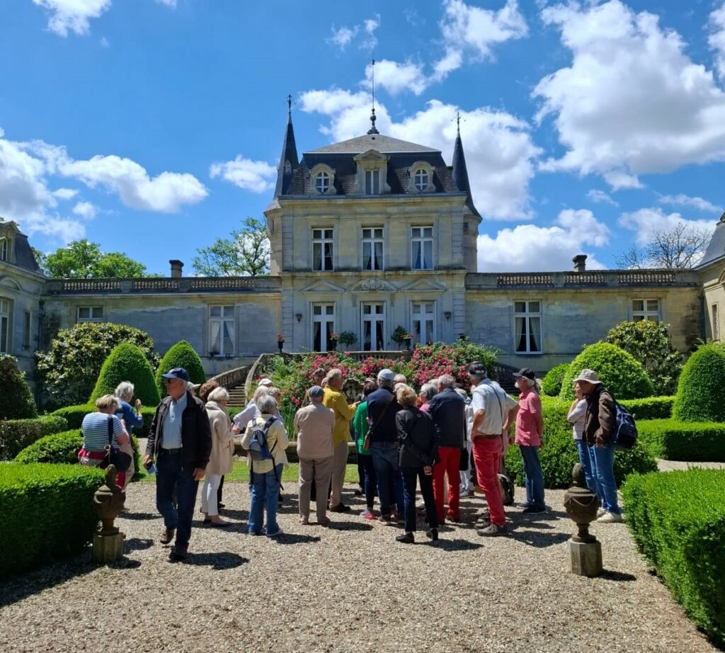 Groupe au château de malleret