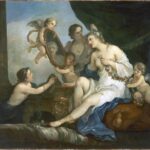 Charles Joseph Natoire Venus à sa toilette